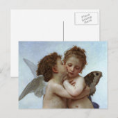 Bouguereau's L'Amour et Psyche, enfants (Cupid) Briefkaart (Voorkant / Achterkant)