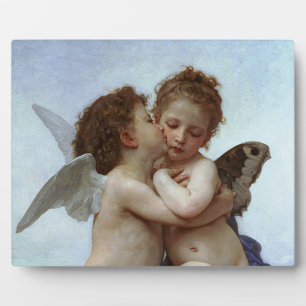 Bouguereau's L'Amour et Psyche, enfants (Cupid) Fotoplaat