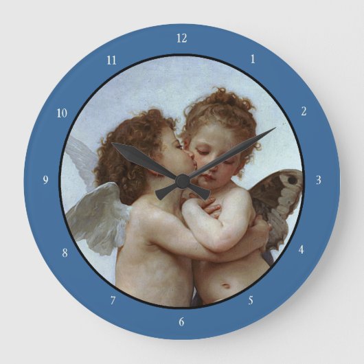 Bouguereau's L'Amour et Psyche, enfants (Cupid) Grote Klok (Voorkant)
