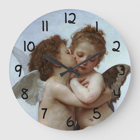 Bouguereau's L'Amour et Psyche, enfants (Cupid) Grote Klok (Voorkant)