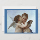 Bouguereau's L'Amour et Psyche, enfants (Cupid) Kaart (Achterkant)