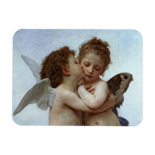 Bouguereau's L'Amour et Psyche, enfants (Cupid) Magneet