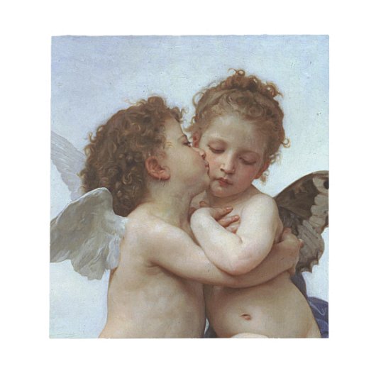 Bouguereau's L'Amour et Psyche, enfants (Cupid) Notitieblok (Voorkant)