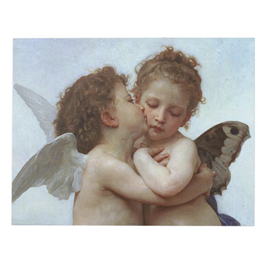 Bouguereau's L'Amour et Psyche, enfants (Cupid) Notitieblok (Voorkant)