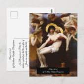 Bouguereau's Pietà Briefkaart (Voorkant / Achterkant)