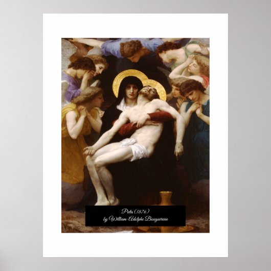 Bouguereau's Pietà Poster (Voorkant)