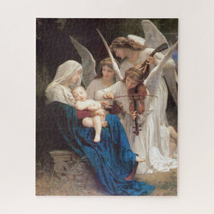 Bouguereau's "Song of the Angels" Legpuzzel