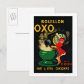 Bouillon OXO  PoseterEurope Briefkaart (Voorkant / Achterkant)