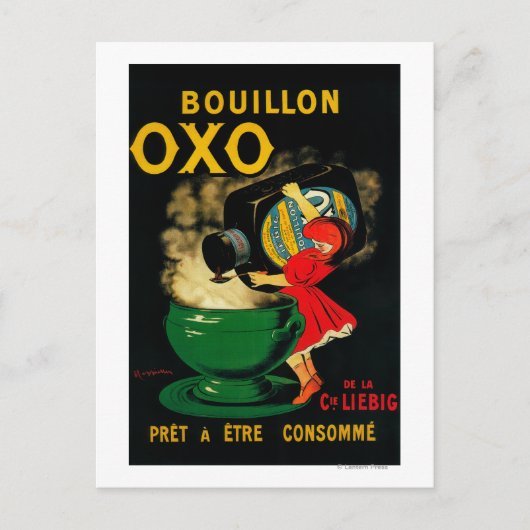 Bouillon OXO  PoseterEurope Briefkaart (Voorkant)