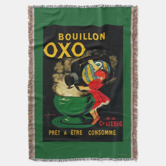 Bouillon OXO  PoseterEurope Deken (Voorkant Verticaal)