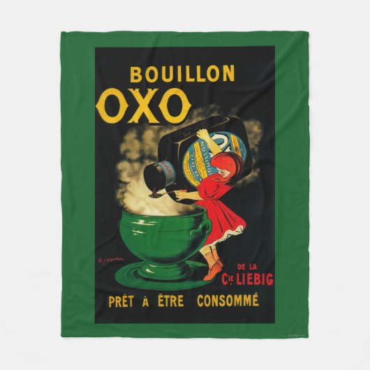 Bouillon OXO PoseterEurope Fleece Deken (Voorkant)
