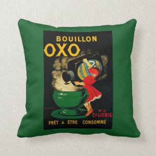 Bouillon OXO  PoseterEurope Kussen