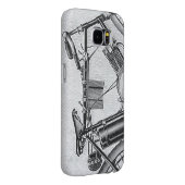Bouilly Motorcycle, 1895 Case-Mate Samsung Galaxy Hoesje (Back/Rechts)