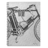Bouilly Motorcycle, 1895 Notitieboek (Voorkant)
