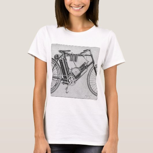 Bouilly Motorcycle, 1895 T-shirt (Voorkant)