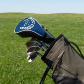 Boujee Blues Golf Head Hoesje Golfheadcover (Insitu)