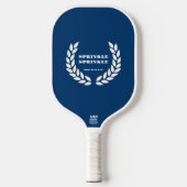 Boujee Blues Pickleball Paddle (Voorkant)