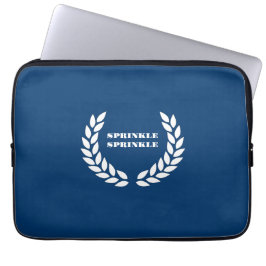Boujee Blues Sprinkle Sprinkle laptophoes Laptop Sleeve