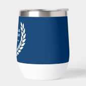Boujee Blues Thermal Wine Tumbler (Links)