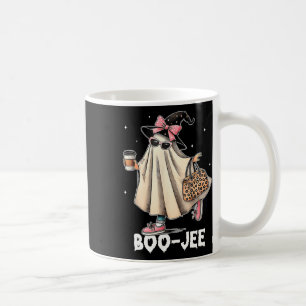 Boujee Boo Jee Spooky Ghost Pink Halloween Pumpkin Koffiemok