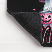 Boujee Boo Jee Spooky Ghost Pink Halloween Pumpkin Muismat (Hoek)