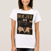 Boujee Cockapoo T-shirt – Stijlvol Cadeau voor Hon (Voorkant)