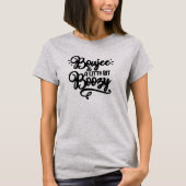 Boujee een beetje Boozy T-shirt (Voorkant)