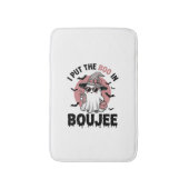 Boujee spook Halloween vintage graveerontwerp_1 Badmat (Voorkant Verticaal)