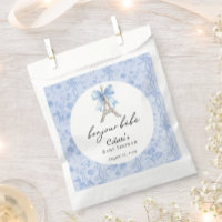 Boujour Bebe Paris Franse Toile Blauw Baby shower