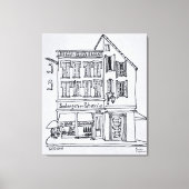 Boulangerie Patisserie, Avignon Canvas Afdruk (Voorkant)