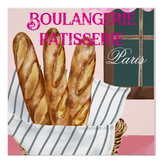 Boulangerie Perfect Poster (Voorkant)