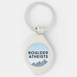 Boulder Atheists Logo Metal Keyring Sleutelhanger