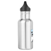 Boulder Atheists Logo Stainless Steel Water Bottle Waterfles (Links)