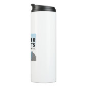 Boulder Atheists Logo Thermal Tumbler Thermosbeker (Geroteerd rechts)