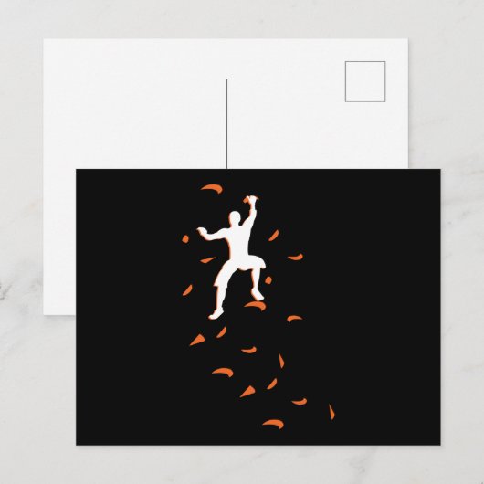 Boulder Boulder Sport Klimmuur Briefkaart (Voorkant / Achterkant)