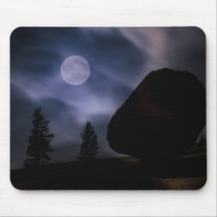 Boulder by Moonlight Yosemite National Park Muismat