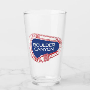 Boulder Canyon Colorado Klimaatkarabiner Glas