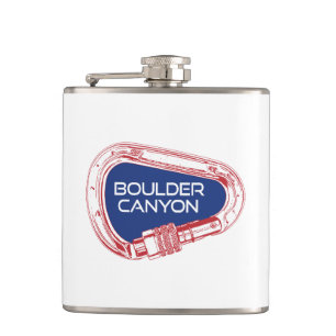 Boulder Canyon Colorado Klimaatkarabiner Heupfles