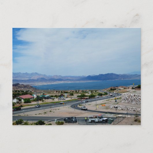 Boulder City en Lake Mead Briefkaart (Voorkant)
