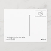 Boulder City en Lake Mead Briefkaart (Achterkant)