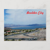 Boulder City en Lake Mead Briefkaart (Voorkant)