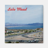 Boulder City en Lake Mead Magneet (Voorkant)