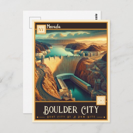 Boulder City, Nevada | Briefkaart (Voorkant / Achterkant)