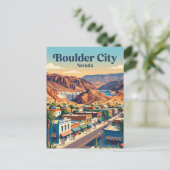Boulder City, Nevada Briefkaart (Staand voorkant)