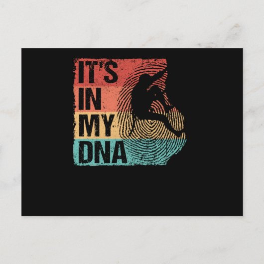 Boulder climber rock climber rock climber climber briefkaart (Voorkant)