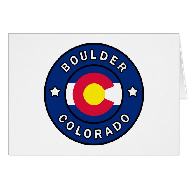Boulder Colorado (Voorkant Horizontaal)