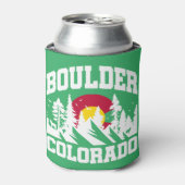 Boulder, Colorado Blikjeskoeler (Blikje Voorkant)