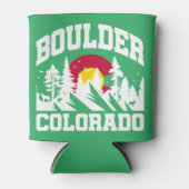 Boulder, Colorado Blikjeskoeler (Voorkant)