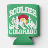 Boulder, Colorado Blikjeskoeler (Achterkant)