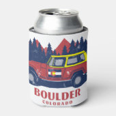 Boulder Colorado Blikjeskoeler (Blikje Voorkant)